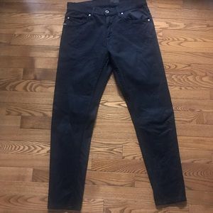 Tiger of Sweden black jeans tapered at ankles